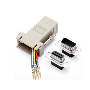DB9转RJ45转接头