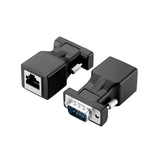 DB9转RJ45转接头公头